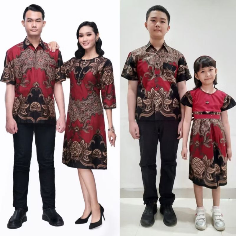 Dress batik wanita modern