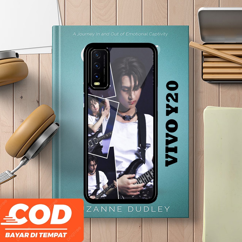 [A12] JAY ENHYPEN CASING HANDPHONE VIVO Y20 - CAE AESTHETIC - CASING VIRAL TERBARU VIVO Y20 - CASING