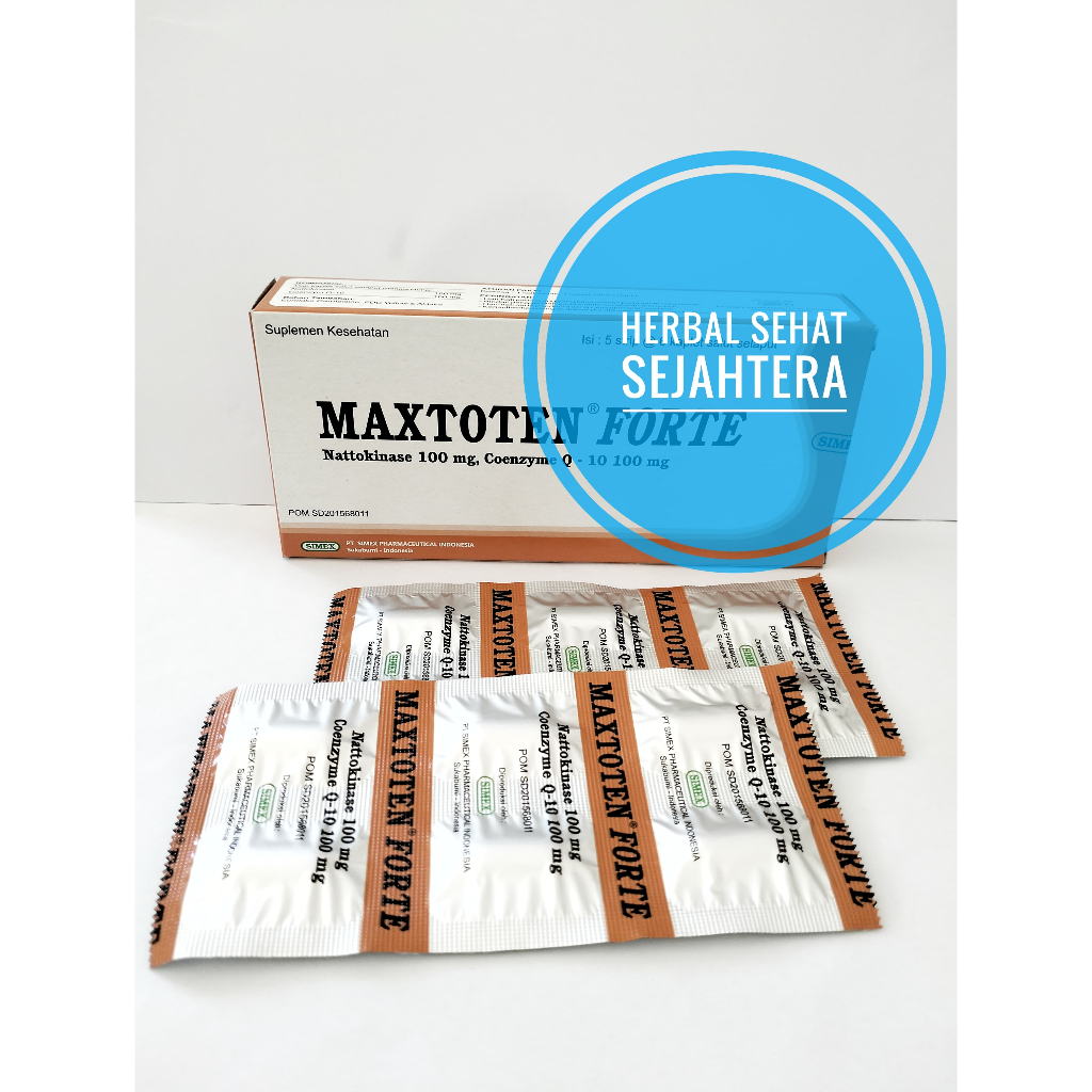 MAXTOTEN FORTE Maxtoten Forte maxtoten forte - mencegah pembekuan darah - Simex