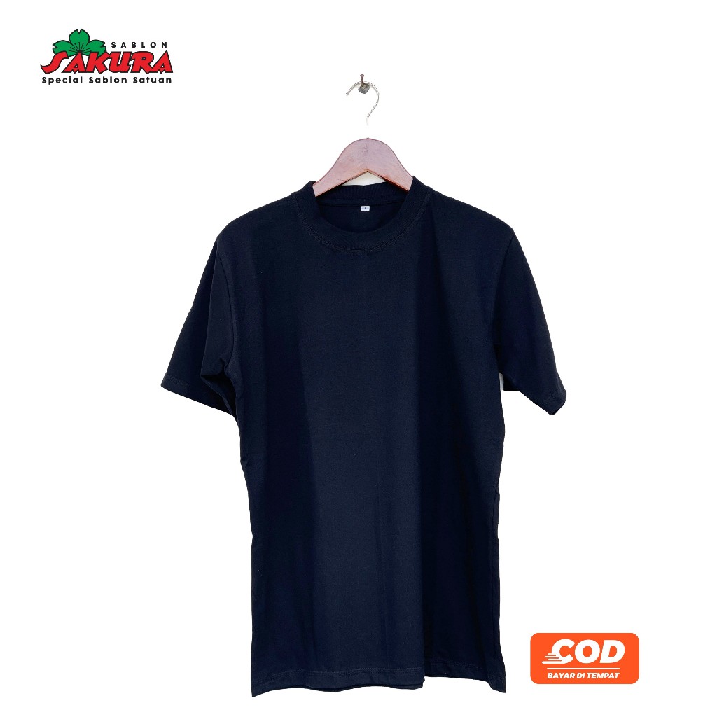 Sakura Kaos Polos Pendek Cotton Combed 24s Bisa Satuan/Lusinan