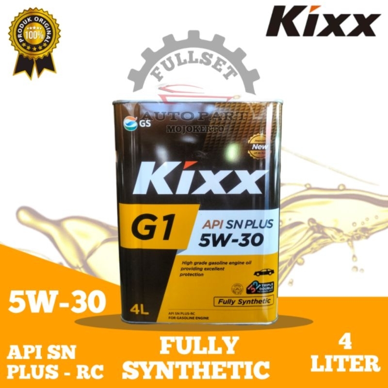 KIXX 5W-30 API SN PLUS FULLY SYNTHETIC (4liter)