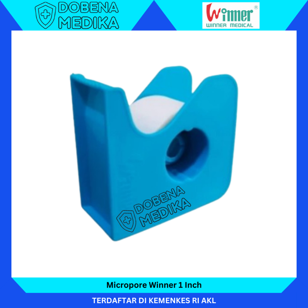 Winner Micropore Plester Roll Putih 1 inch