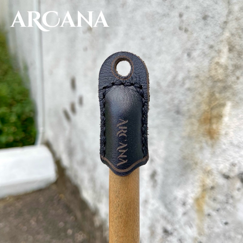 Cue Tip Leather cap Protector - tutup stick billiard kulit