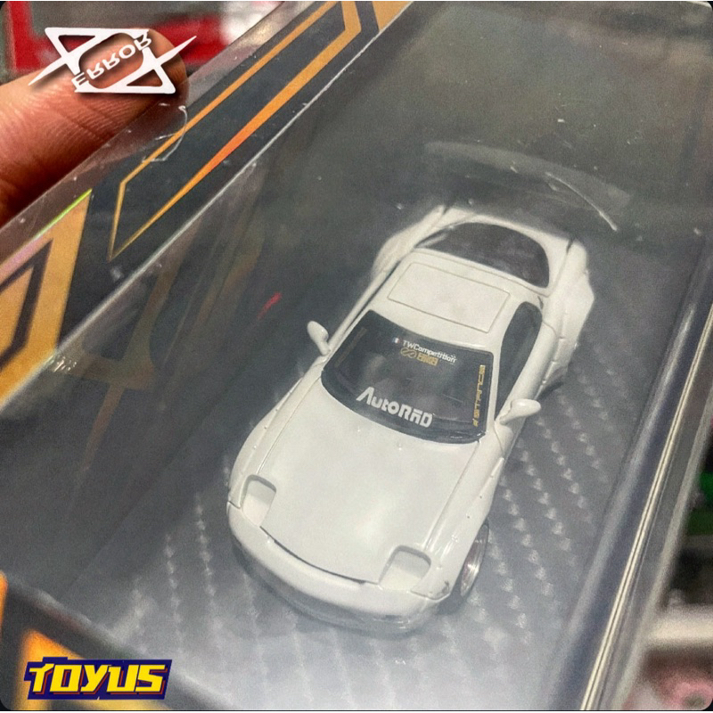 Error 404 - JDM Mazda RX7 White Pink - Error404