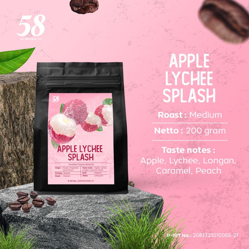 

Apple Lychee Splash (Arabika Trawas Natural Specialty)