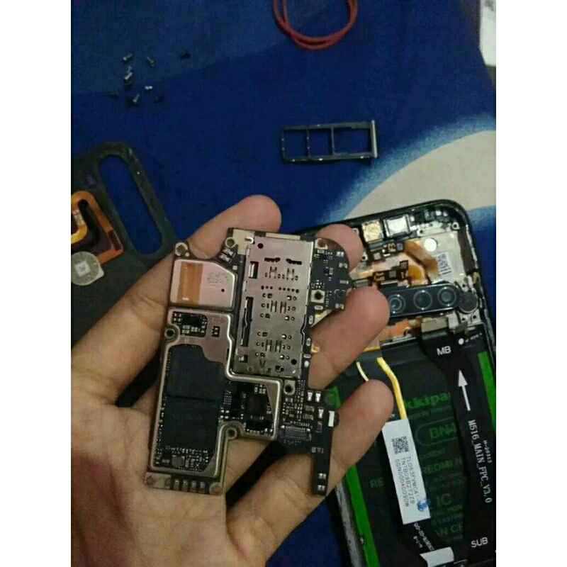 Mesin redmi note 8 mati di cas anget