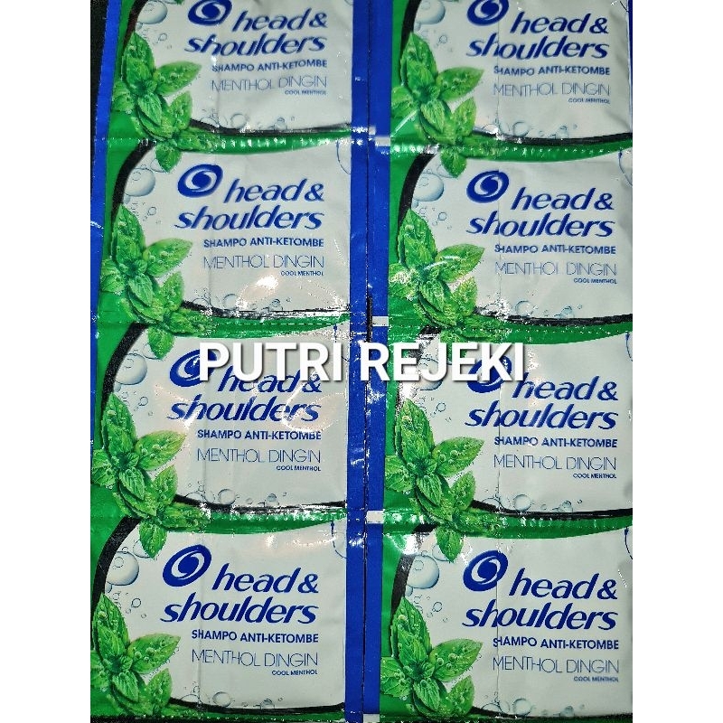 SHAMPOO HEAD & SHOULDERS MENTHOL SACHET