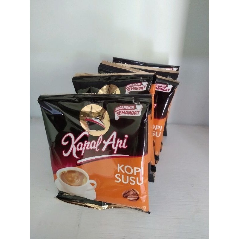 

Kopi Kapal Api Susu Renceng 31 Gram 10 Sachet