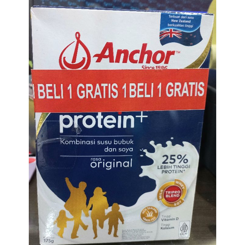 

BELI 1 GRATIS 1 ANCHOR PROTEIN PLUS 175gr ORIGINAL EXP FEBRUARI 2025