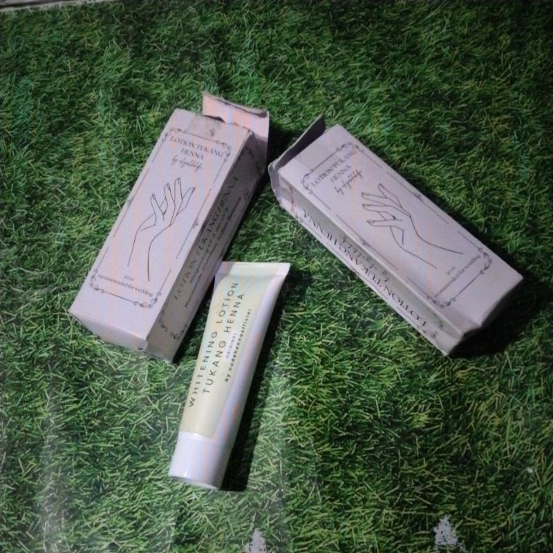 

lotion tukang henna viral