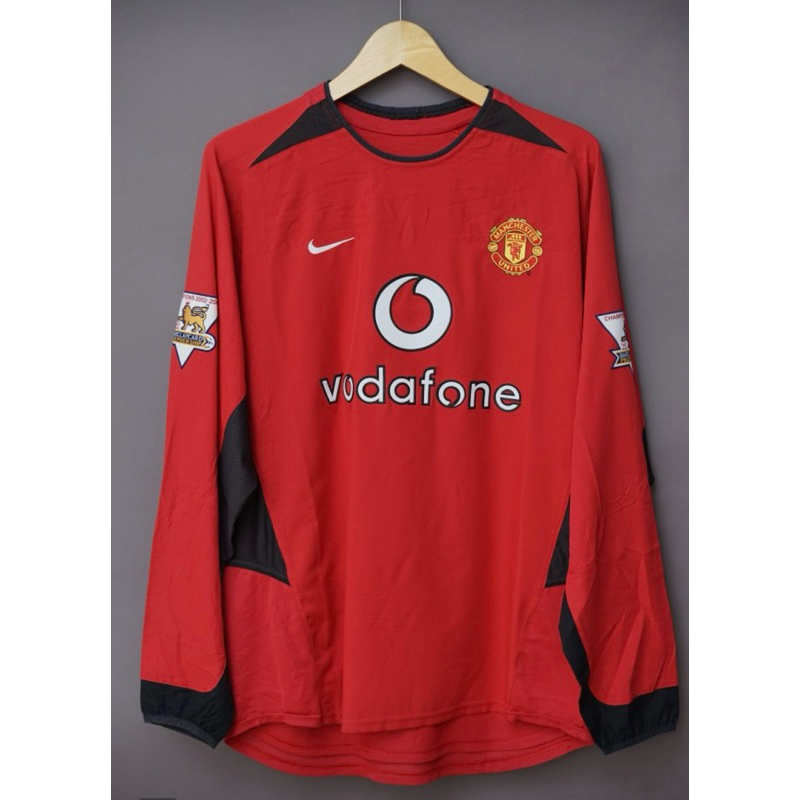 Jersey Home Manchester United 2002-2003 #7 Ronaldo