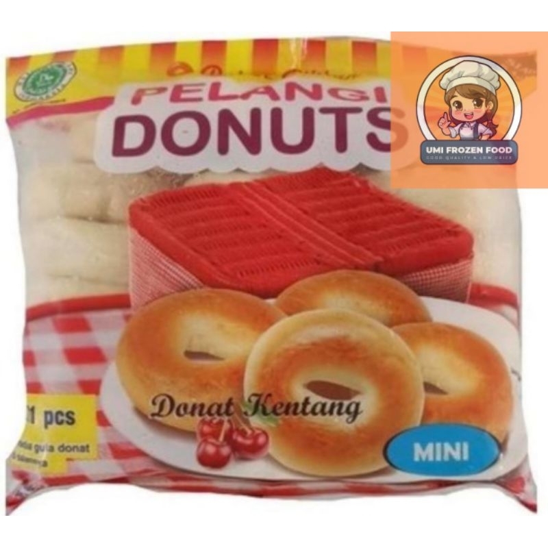 

Donat Pelangi Mini Isi 21pcs