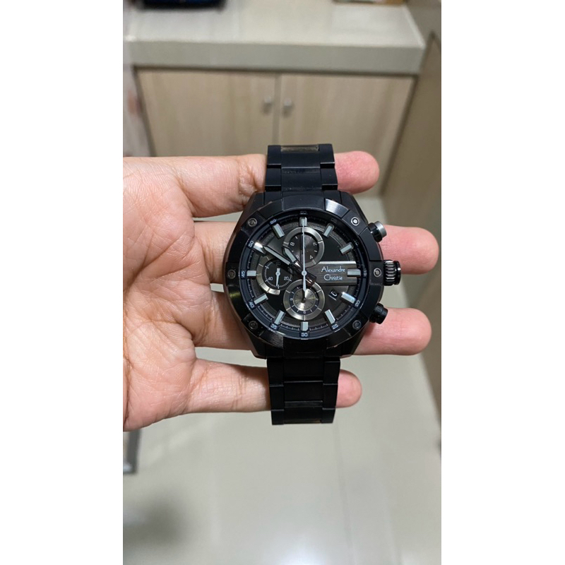 Jam Tangan Pria Alexandre Christie 6604MC Original