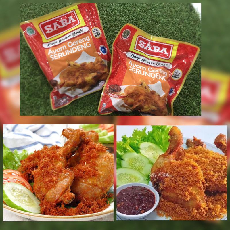 

Saba Frozen Ayam Goreng Serundeng 500 Gram / Ayam Goreng