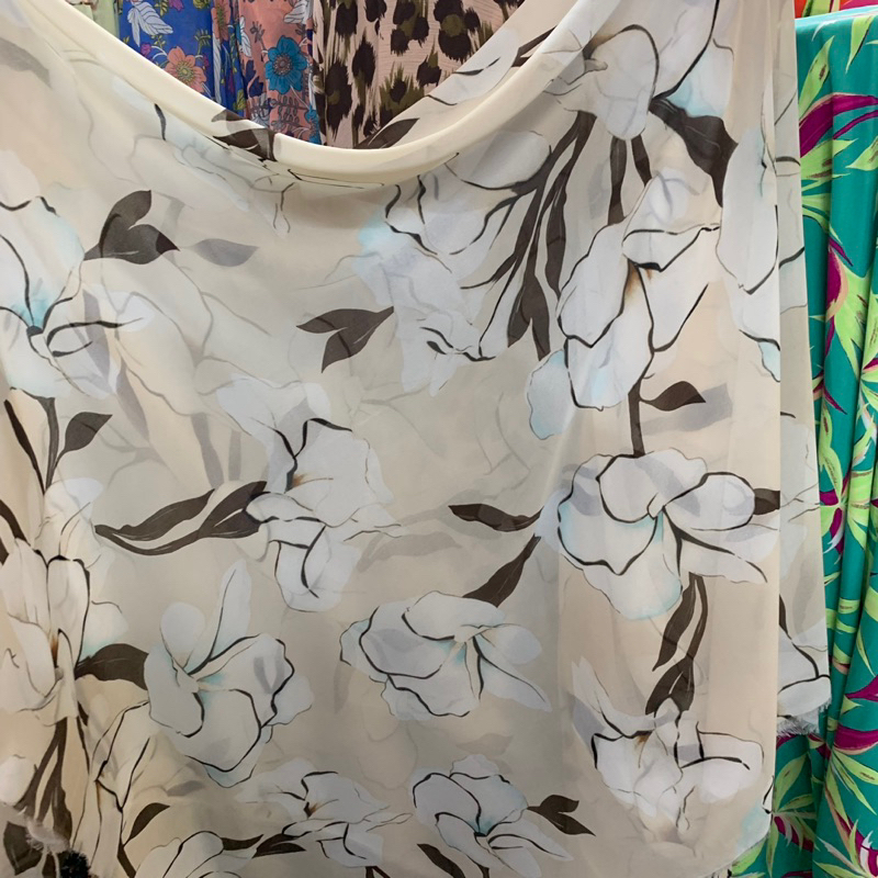 kain ceruty babydoll garment - ceruti motif - ceruti import - ceruti bagus