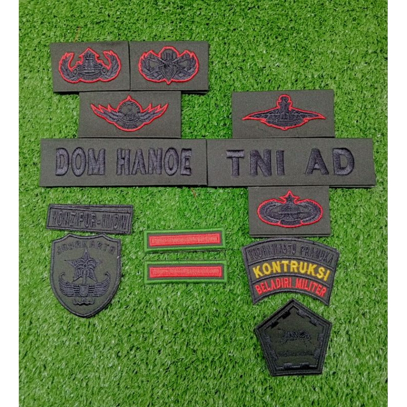 Papan Nama Bordir PDL TNI AD & AL