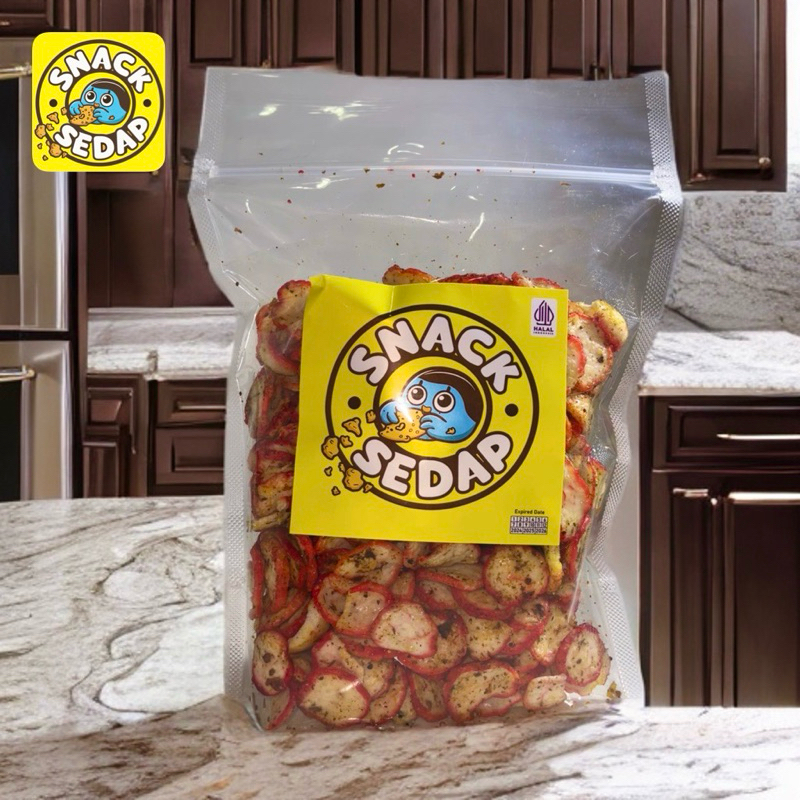 

krupuk Seblak Kencur
