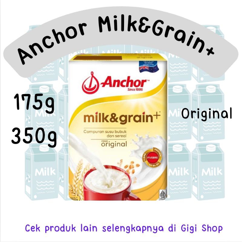 

Anchor Milk Plus Grain rasa original 175 350 gr