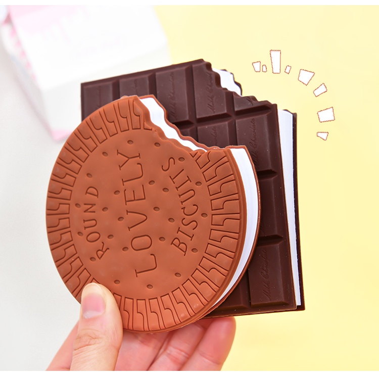 

Notebook Buku Lucu Motif Biskuit Cokelat Kecil Mini Buku Catatan Kecil Alat Tulis Sekolah 80 Lembar