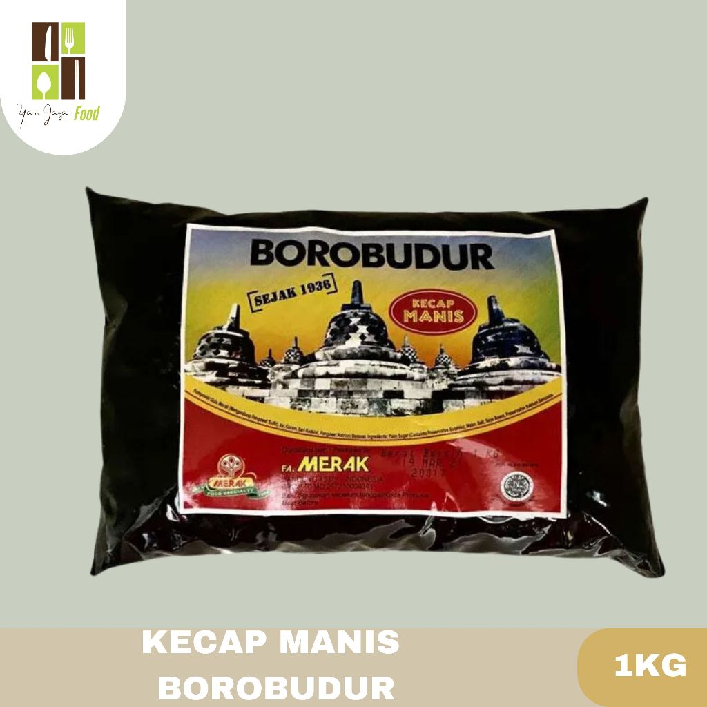 

Borobudur kecap manis Bantal/ kecap manis / kecap kedelai / kemasan 1kg