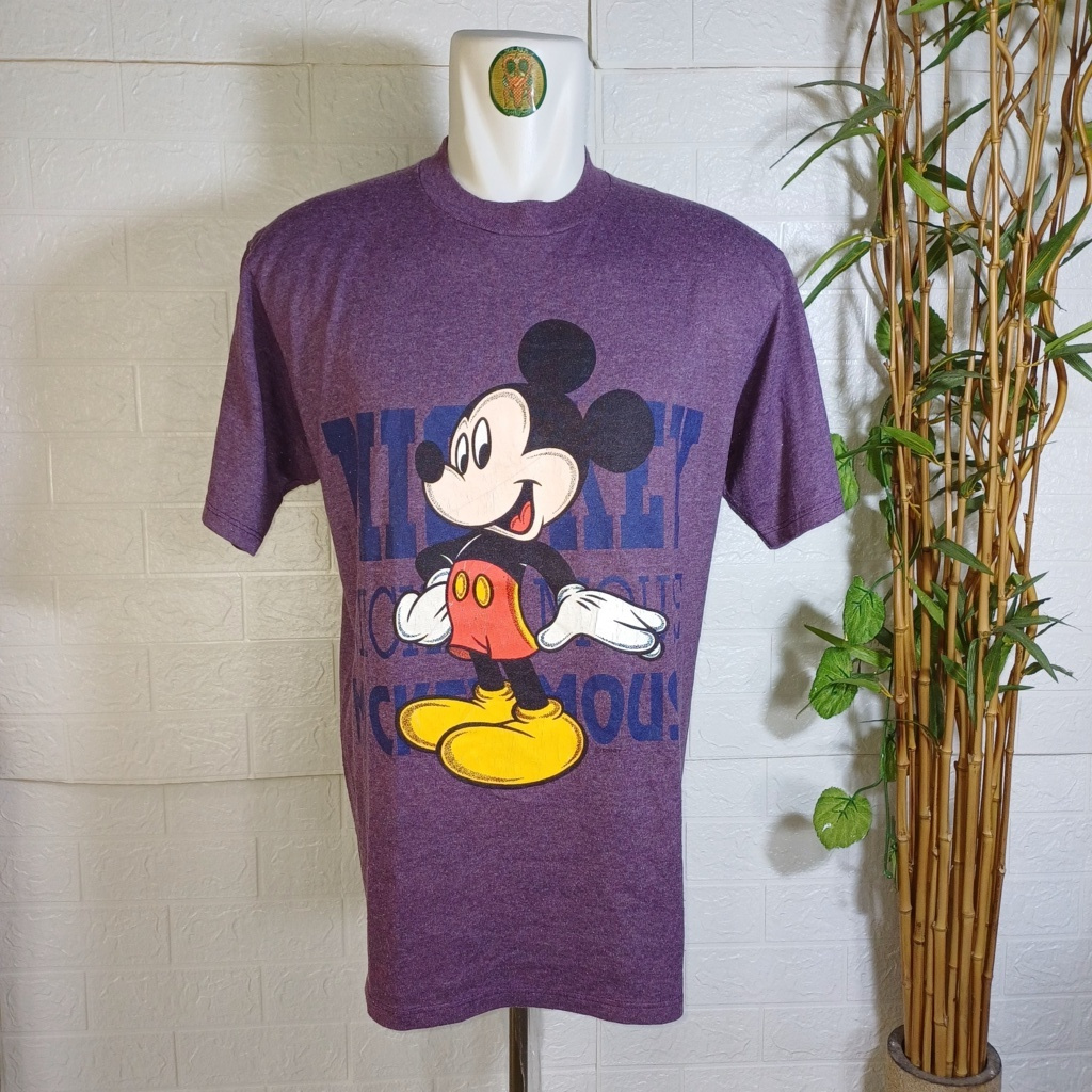 KAOS VINTAGE MICKEY DISNEY BY VELVA SHEEN, SIZE L-XL (SECOND BRANDED) TS0419