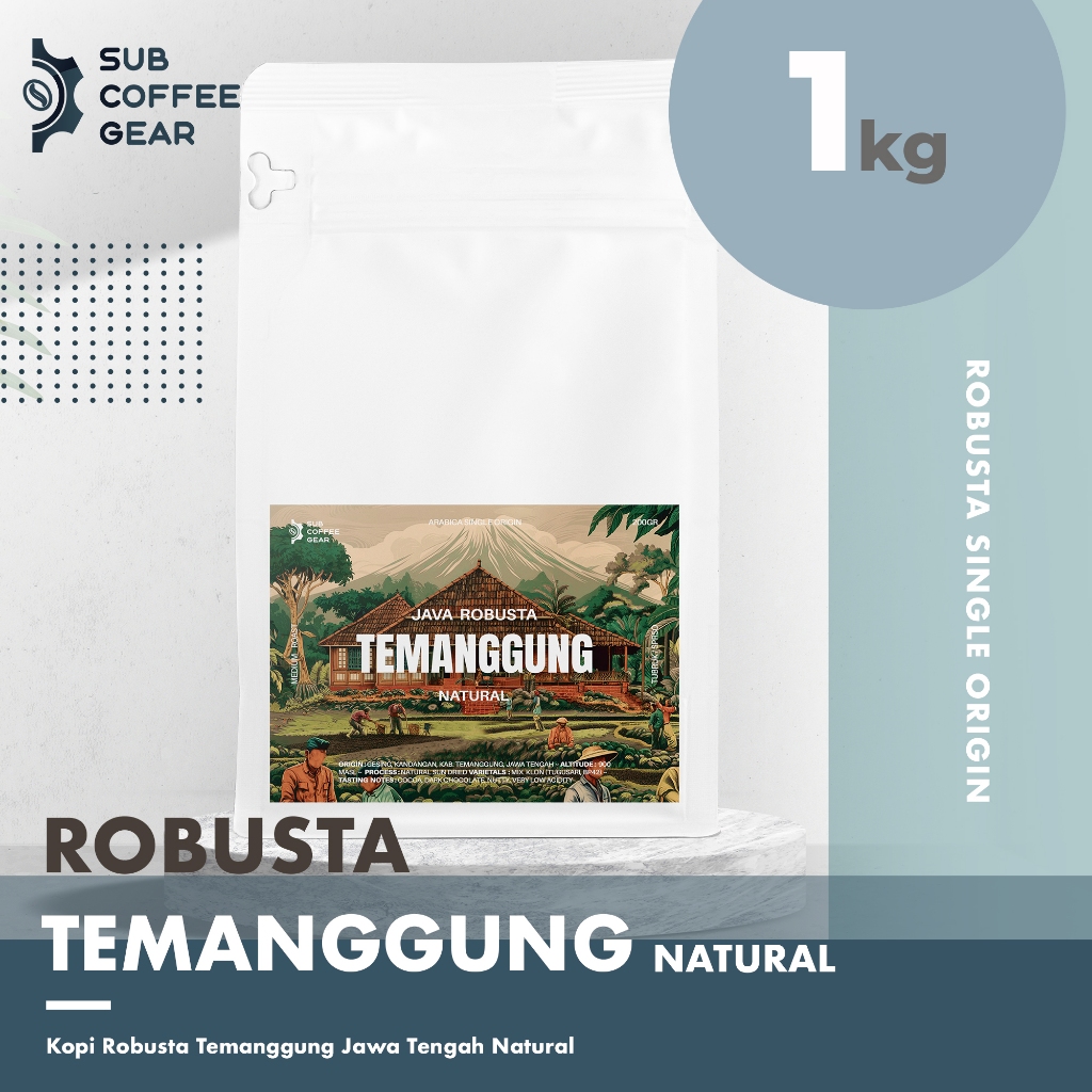 

KOPI ROBUSTA 1KG BIJI KOPI ROBUSTA TEMANGGUNG JAWA TENGAH ROASTED COFFEE BEAN FINE ROBUSTA GESING KANDANGAN JAWA TENGAH FULL ROBUSTA SINGLE ORIGIN BUKAN KOPI BLEND KOPI SUSU KOPI KILOAN MURAH ESPRESSO KOPI TUBRUK KOPI BUBUK