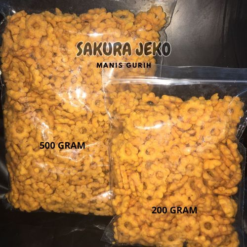 

SAKURA JEKO BARBEQUE 175GR DAN 500GR /PILUS RIBUT /SNACK JADUL LEZAT GURIH