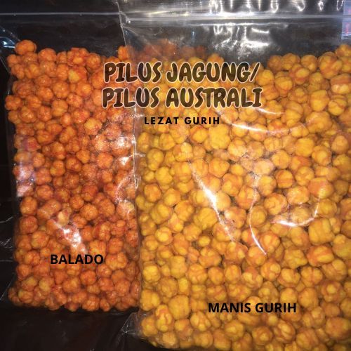 

PILUS JAGUNG 175GR DAN 500GR /TRIO FOOD /PILUS AUSTRALI /PILUS JAGUNG KILOAN