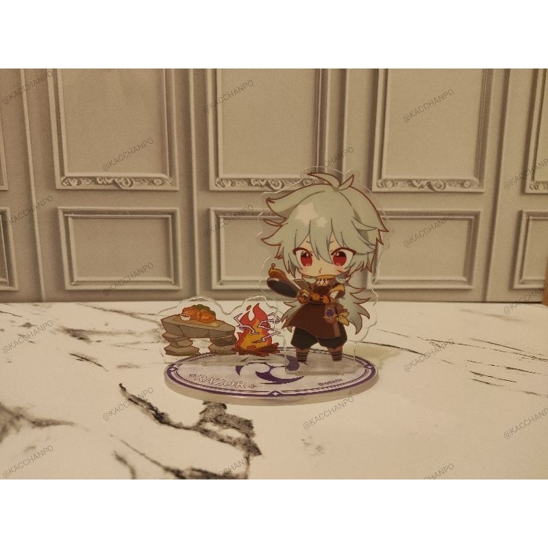 Acrylic Stand Razor - Sweet paradise Cafe (Suipara) Official Merchandise Genshin Impact GI Akrilik S