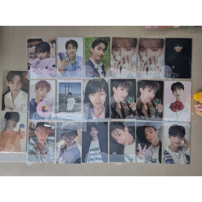 (baca deskripsi) UPDATE 8.11 PHOTOCARD DOKYEOM SEVENTEEN DK TA WHITE HENGGARAE SUPER AN ODE YOUR CHO