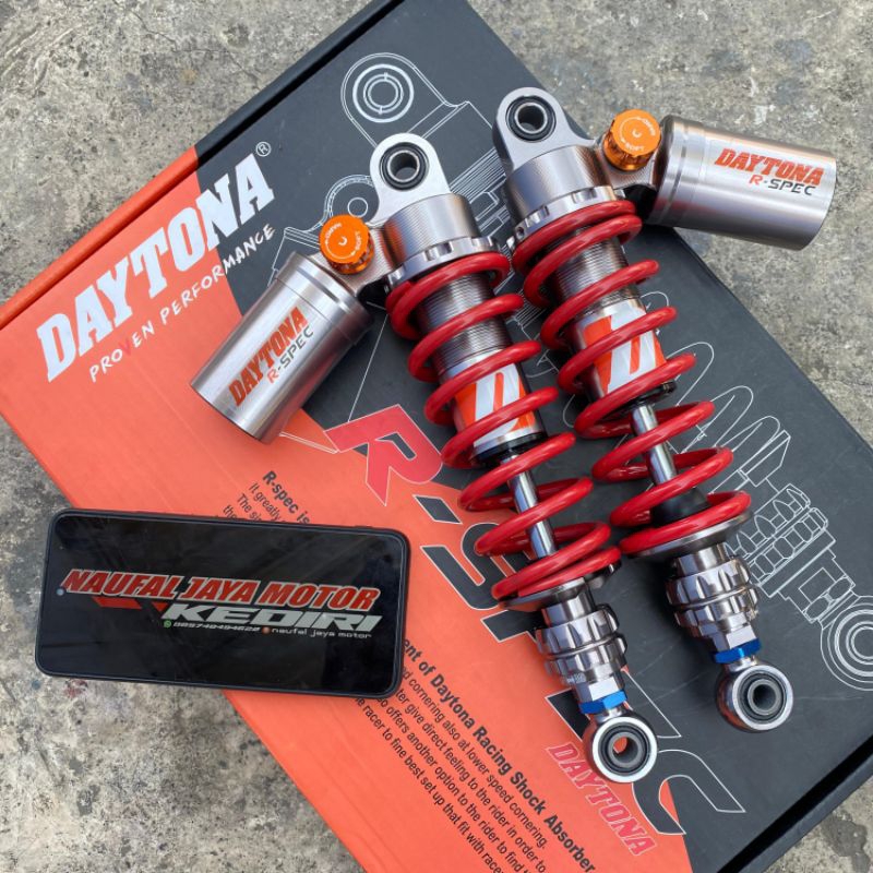 SHOCK BELAKANG DAYTONA R SPEC 19 KLIK SIZE 280 FIZ R JUPITER Z VEGA R VEGA ZR FIZR