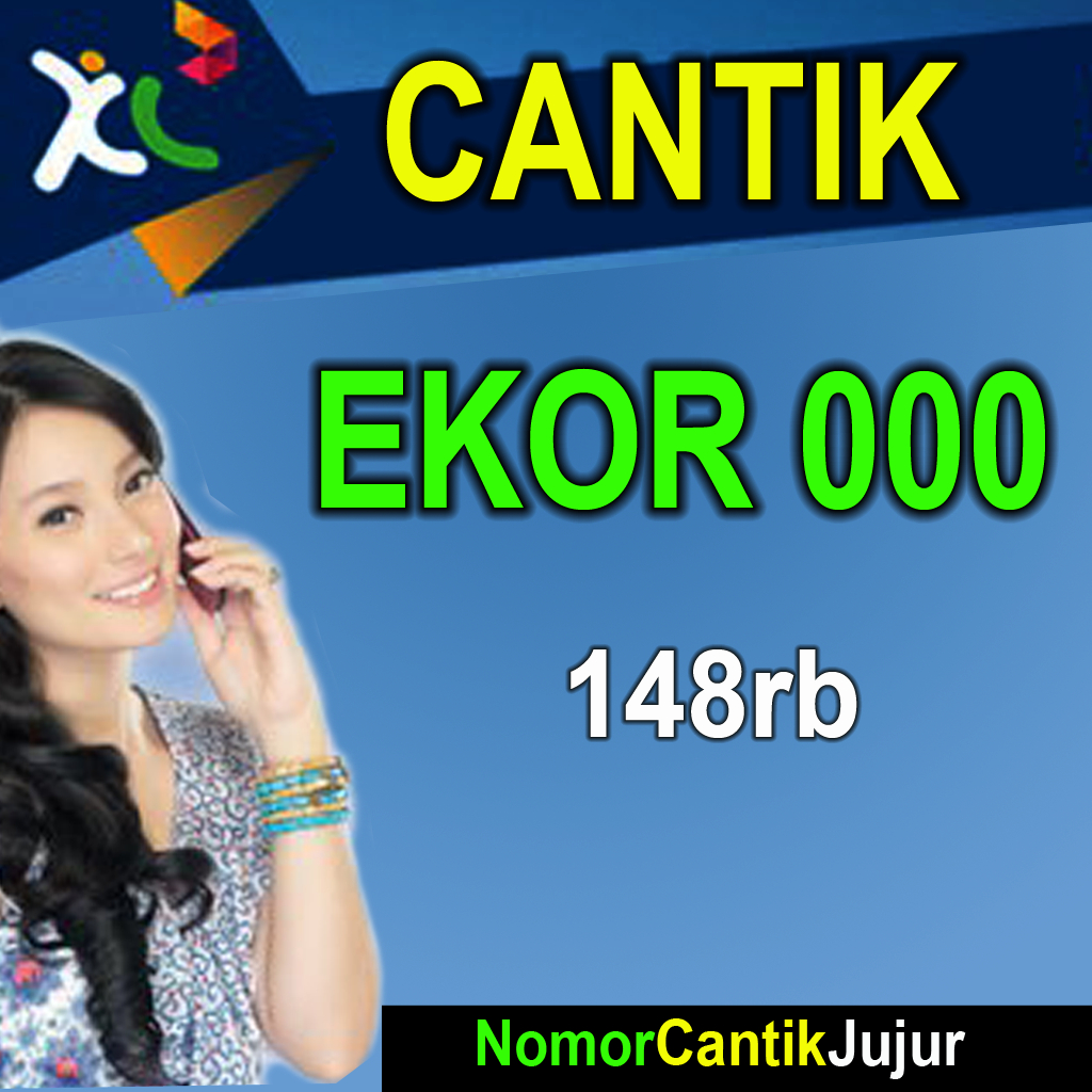 XL EKOR 000 TRIPLE 0 NOMOR CANTIK KARTU PERDANA XL 000
