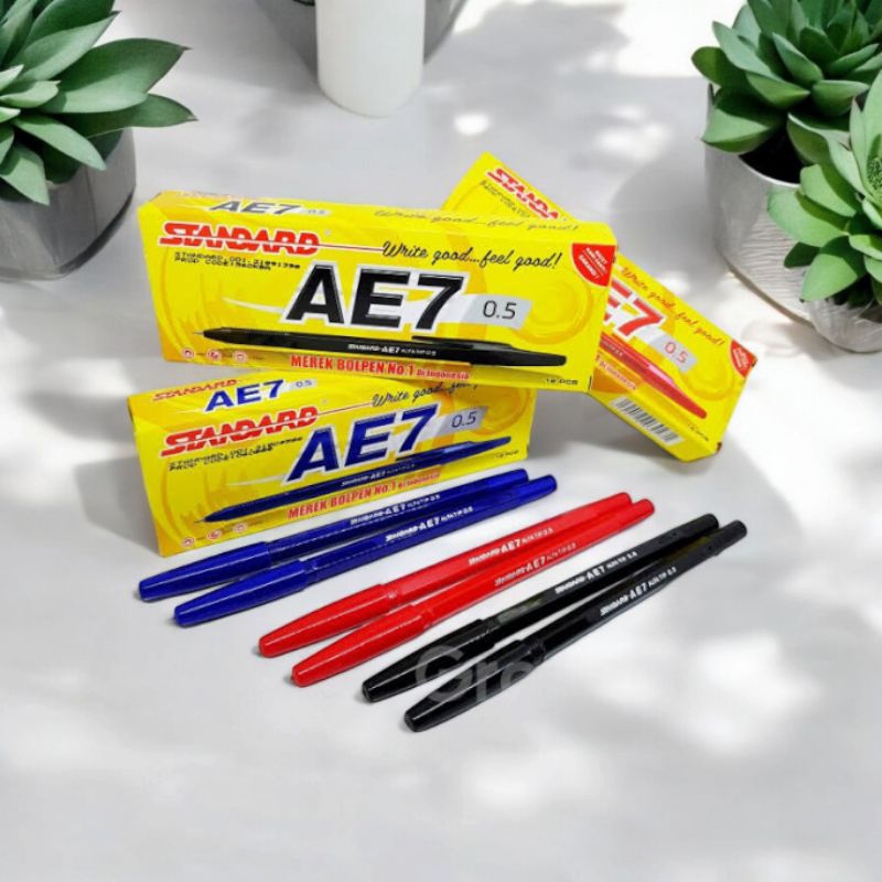 

STANDARD AE 7 WRITE GOOD FEEL GOOD 12 PCS