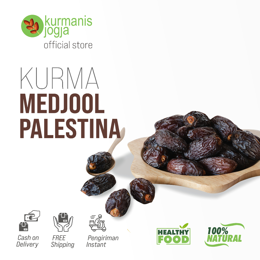 

Kurma Medjool Jumbo Besar Palestina Grade A Super Premium
