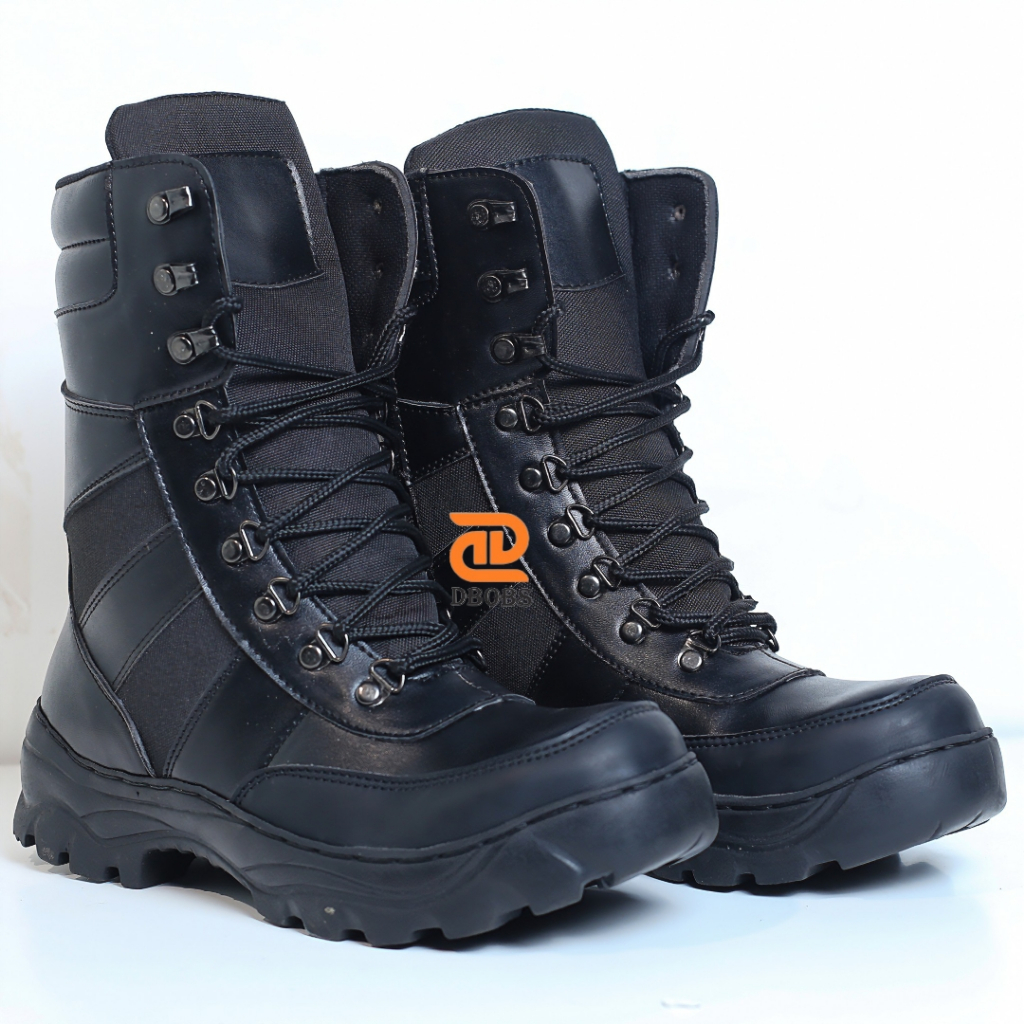 dBobs Sepatu Boots Pdl Aiden Ujung Besi Tinggi Terbaru