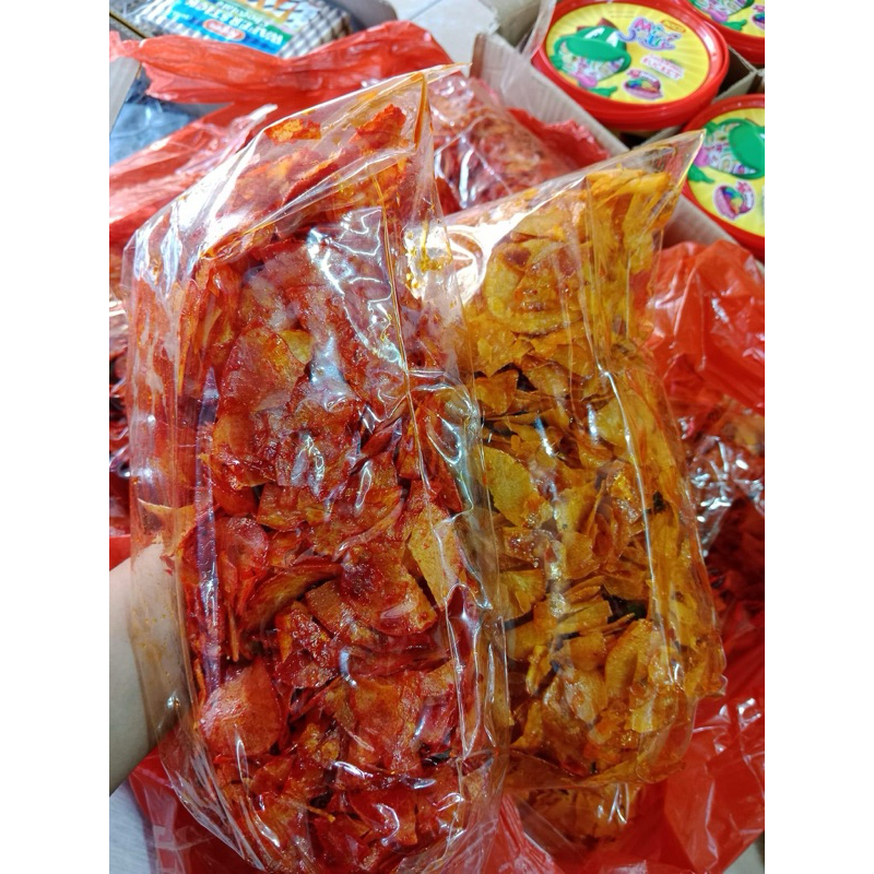 

KERIPIK PEDAS MANIS BALADO 500gr