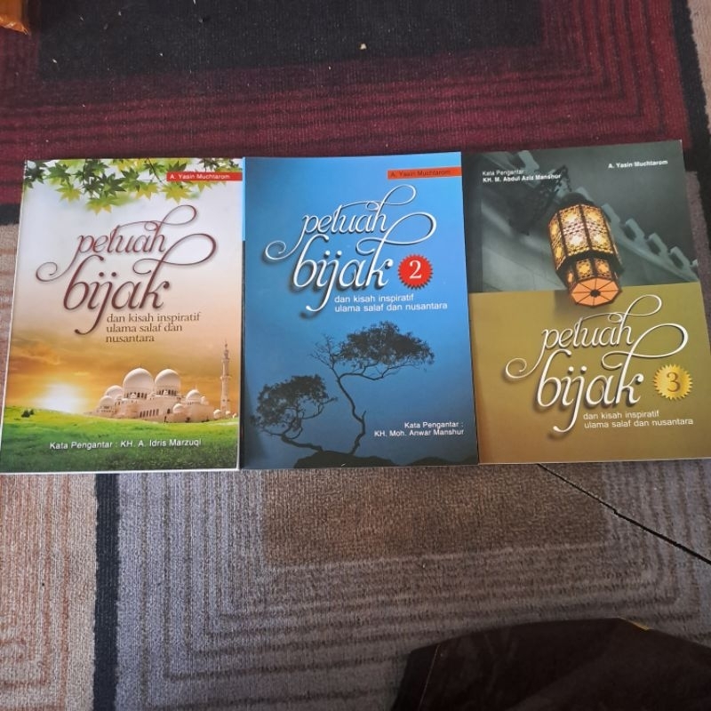Paket Lengkap Buku Petuah Bijak |Buku Petuah Bijak 1 Set isi 3 jilid