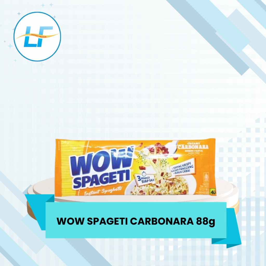 

WOW SPAGETI CARBONARA 88g