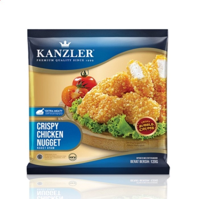 

Kanzler Crispy Chicken Nugget 120gr - Super Daging Tangerang