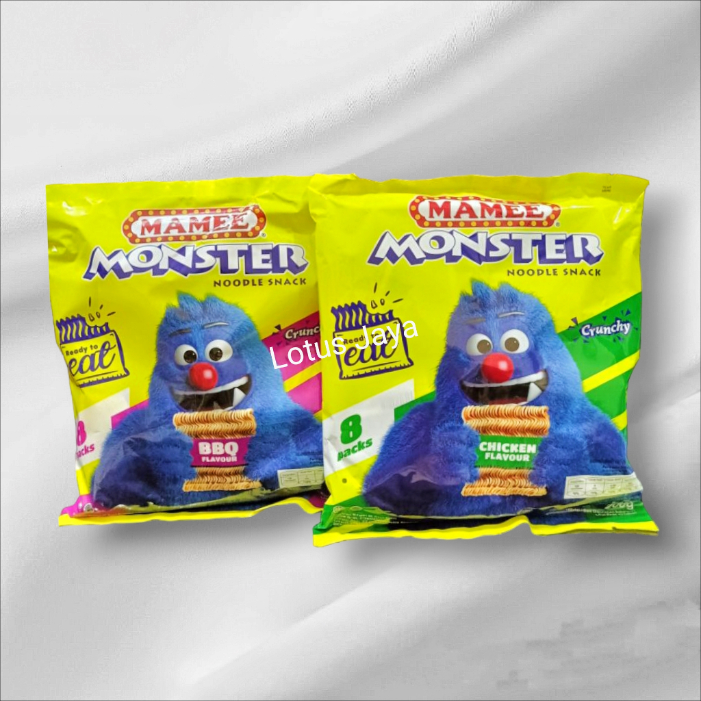 

Mamee Monster Snack Chicken Flavour / BBQ Flavour 200gr