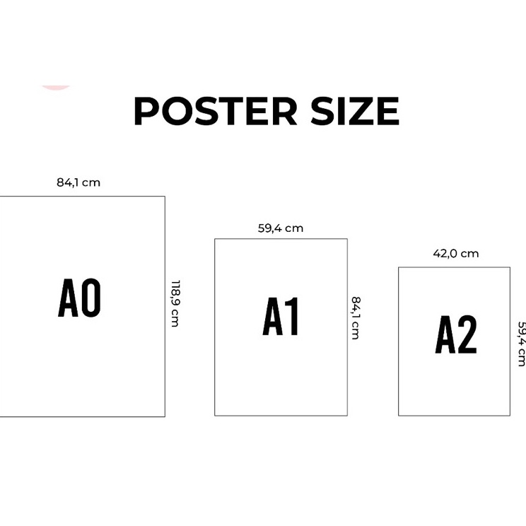 

BZJO89163 Cetak Poster A A1 A2 bahan albatros