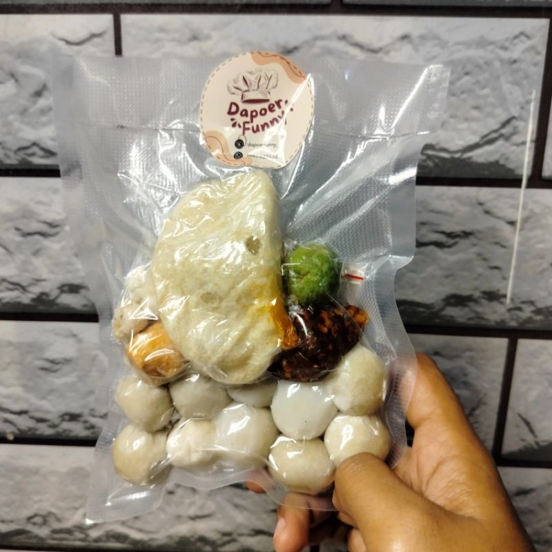 

(Frozen) Baso Aci Chili Oil ORI Keju by Dapoer Funny