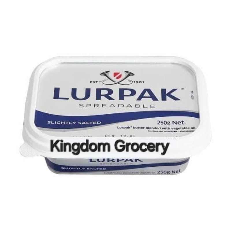 

LURPAK SPREADABLE SALTED BUTTER 250GR