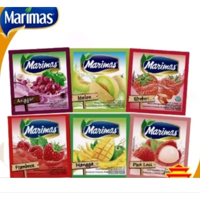 

Marimas minuman serbuk dengan aneka rasa