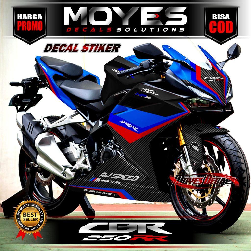 Decal Motor CBR 250RR - Stiker Motor CBR 250RR Fullbody Premium - Variasi Motor Honda CBR 250RR BMW