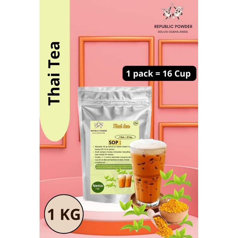 

THAI TEA 1 KG PREMIUM POWDER DRINK