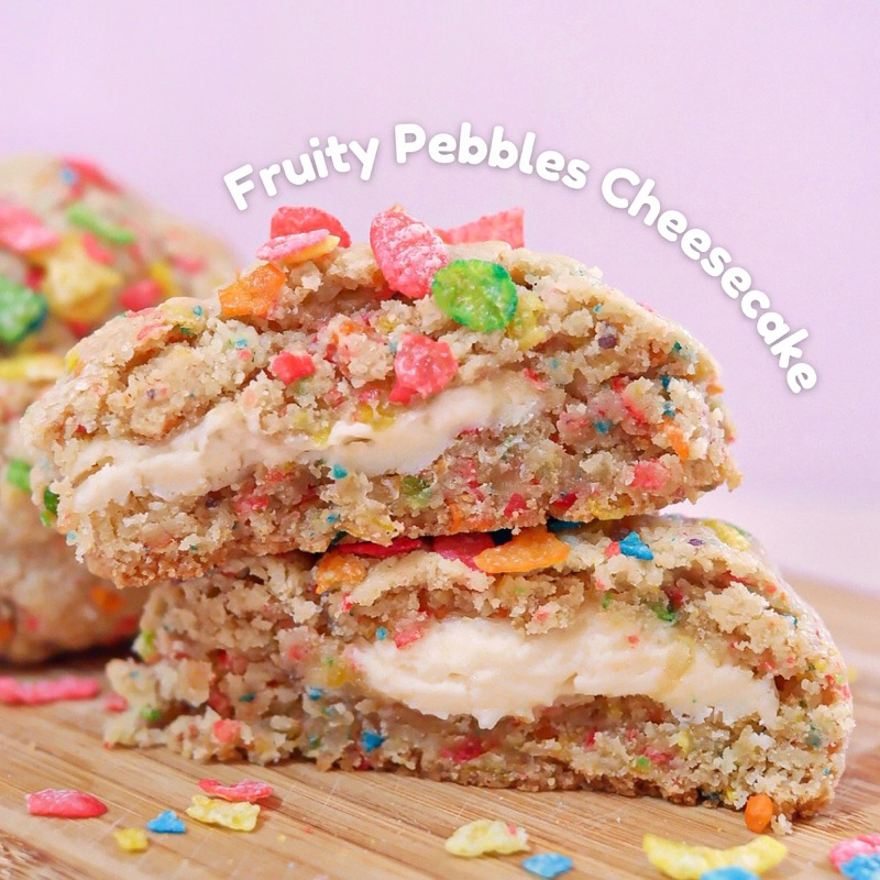 

Fruity Pebbles Cheesecake Cookie