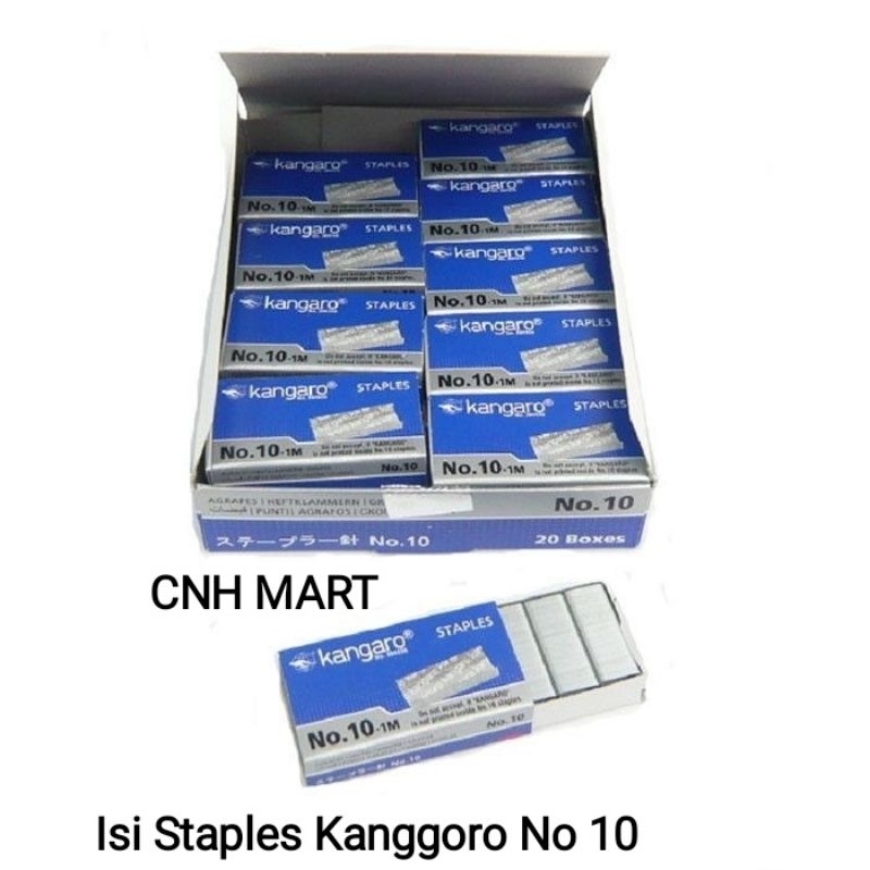 

Isi Staples Kanggoro No 10 Harga 1 Pak Isi 20 Box Kecil