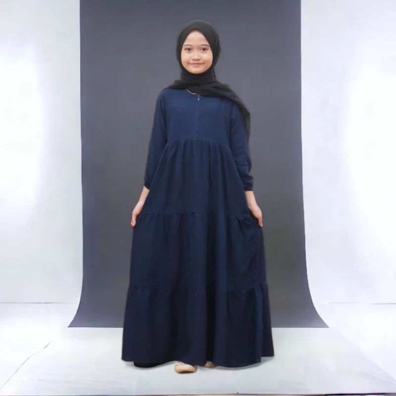 GAMIS SUSUN KATUN RAYON ANAK TANGGUNG