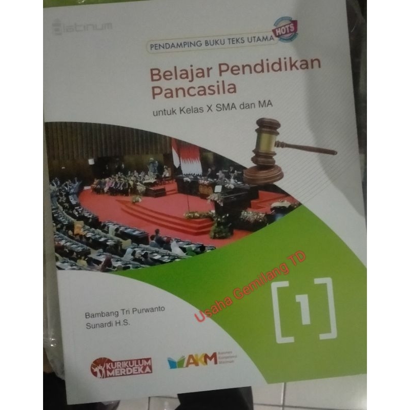 

Pendidikan Pancasila SMA kelas 10 platinum